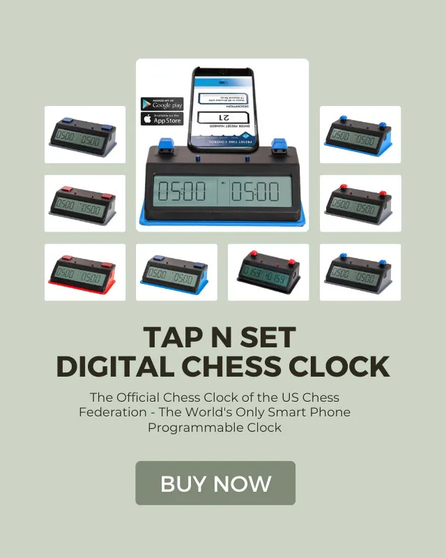 Tap N Set Digital Chess Clock Tap N Set Digital Chess Clock